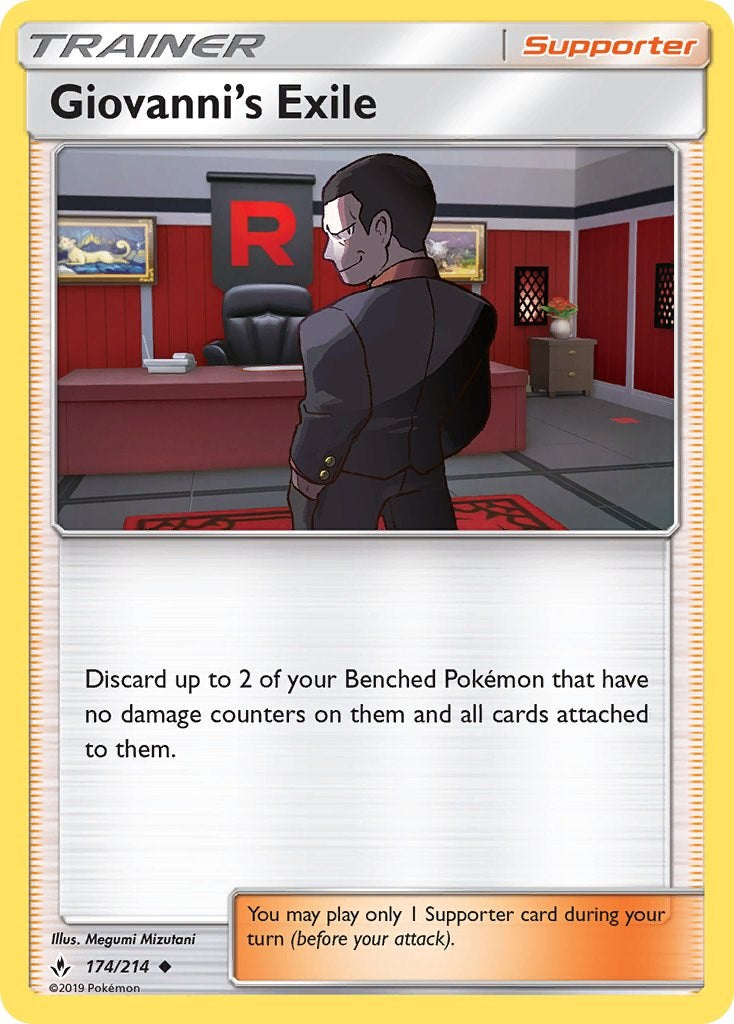 Giovanni's Exile – SM - Unbroken Bonds (Pokemon)
