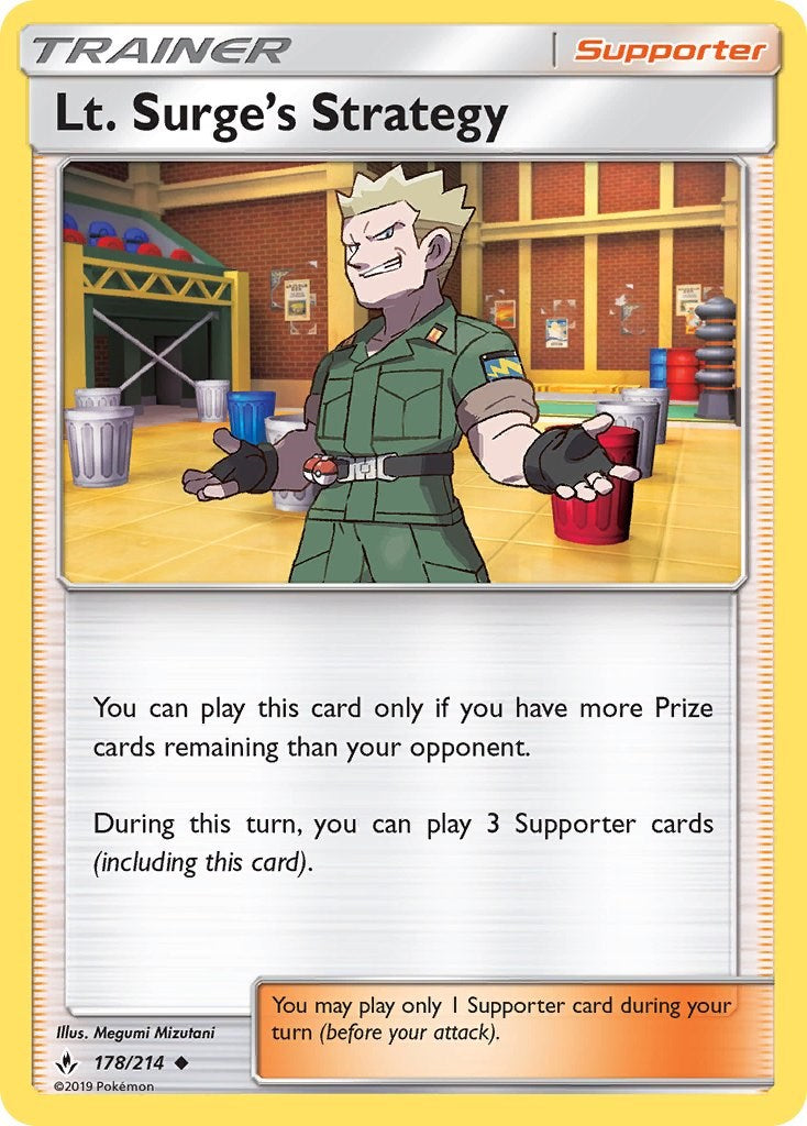 Lt. Surge's Strategy – SM - Unbroken Bonds (Pokemon)