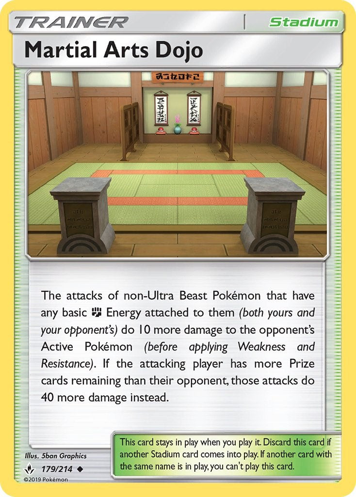 Martial Arts Dojo – SM - Unbroken Bonds (Pokemon)