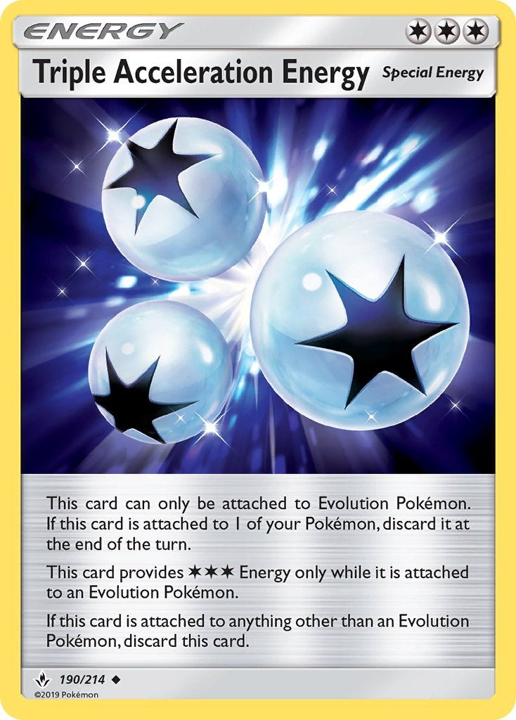 Triple Acceleration Energy – SM - Unbroken Bonds (Pokemon)