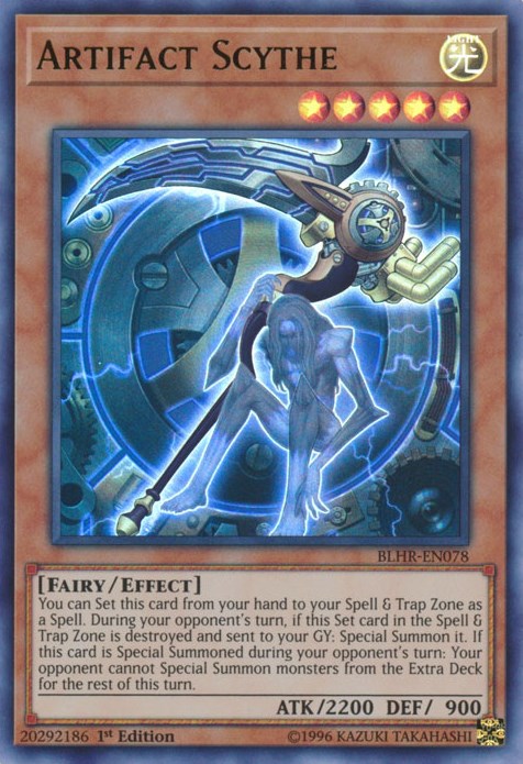 Artifact Scythe – Battles of Legend: Hero's Revenge (YuGiOh)