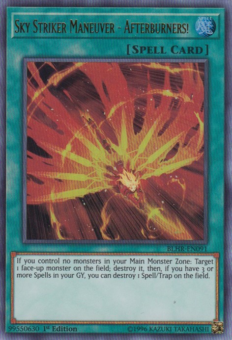Sky Striker Maneuver - Afterburners! – Battles of Legend: Hero's Revenge (YuGiOh)