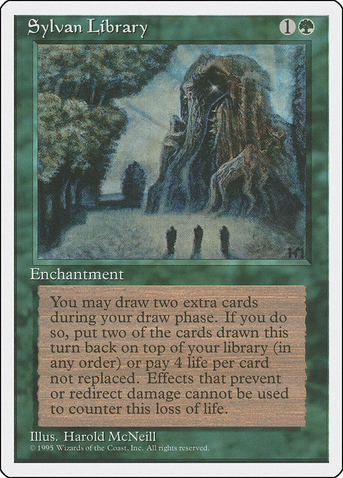 Sylvan Library – Fourth Edition (Magic: The Gathering)