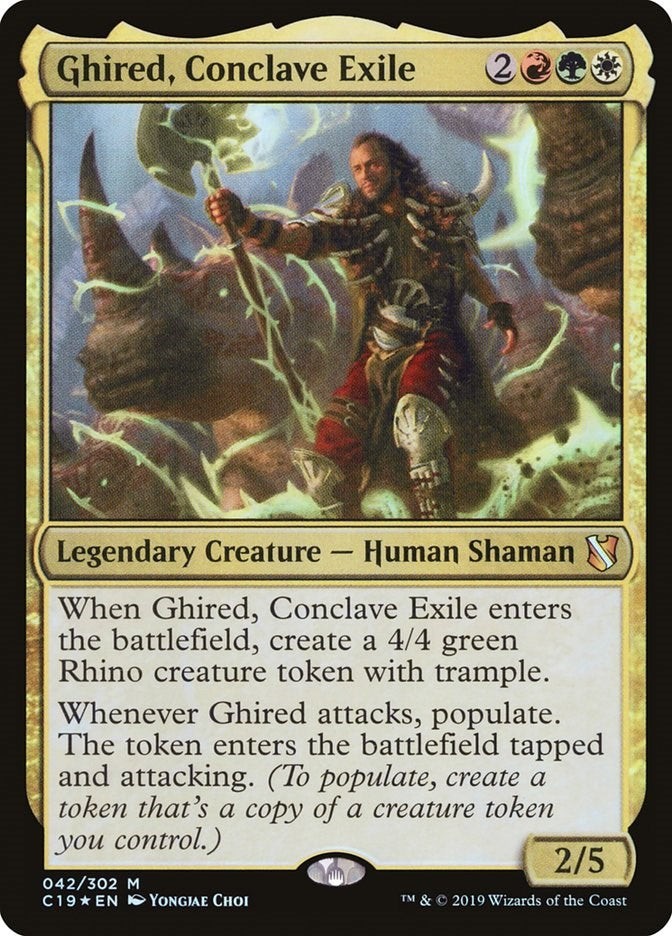 Ghired, Conclave Exile – Commander 2019 (Magic: The Gathering)