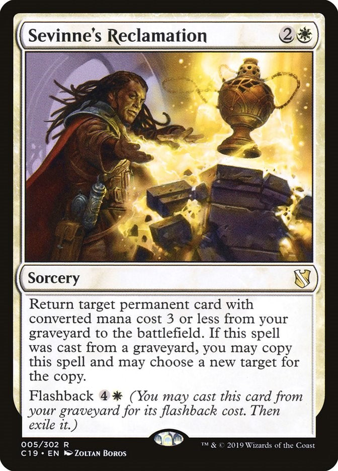 Sevinne's Reclamation – Commander 2019 (Magic: The Gathering)