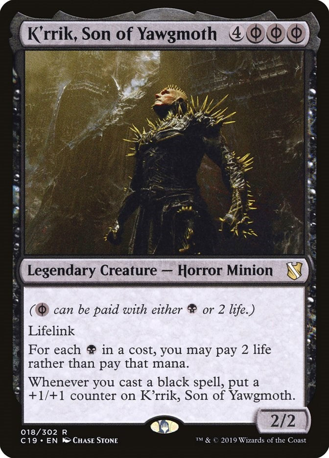 K'rrik, Son of Yawgmoth – Commander 2019 (Magic: The Gathering)