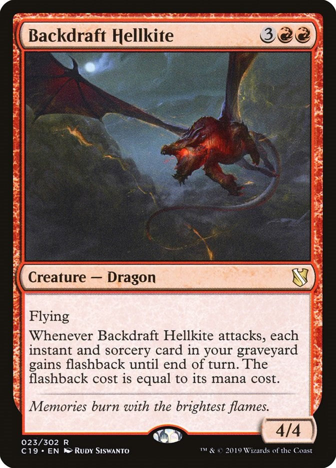 Backdraft Hellkite – Commander 2019 (Magic: The Gathering)