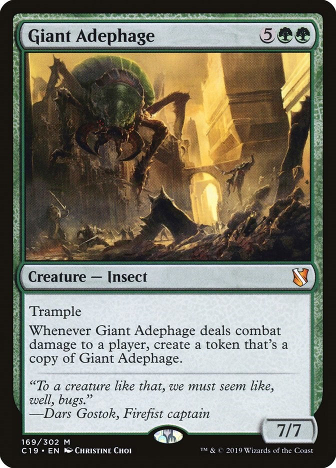 Giant Adephage – Commander 2019 (Magic: The Gathering)