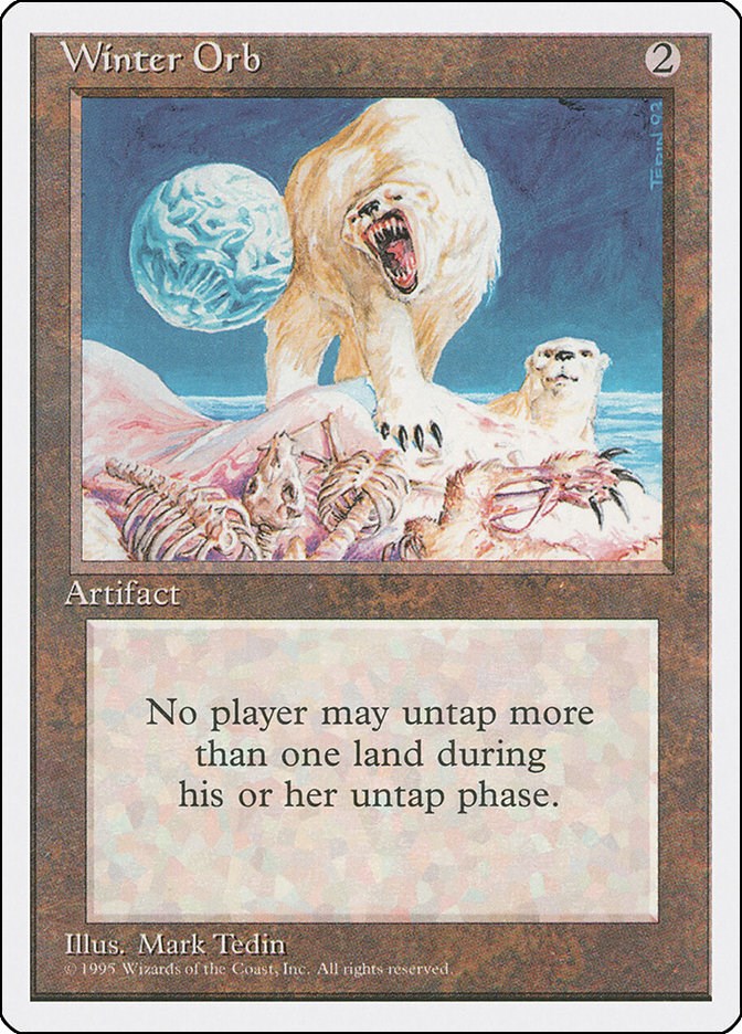 Winter Orb – Fourth Edition (Magic: The Gathering)