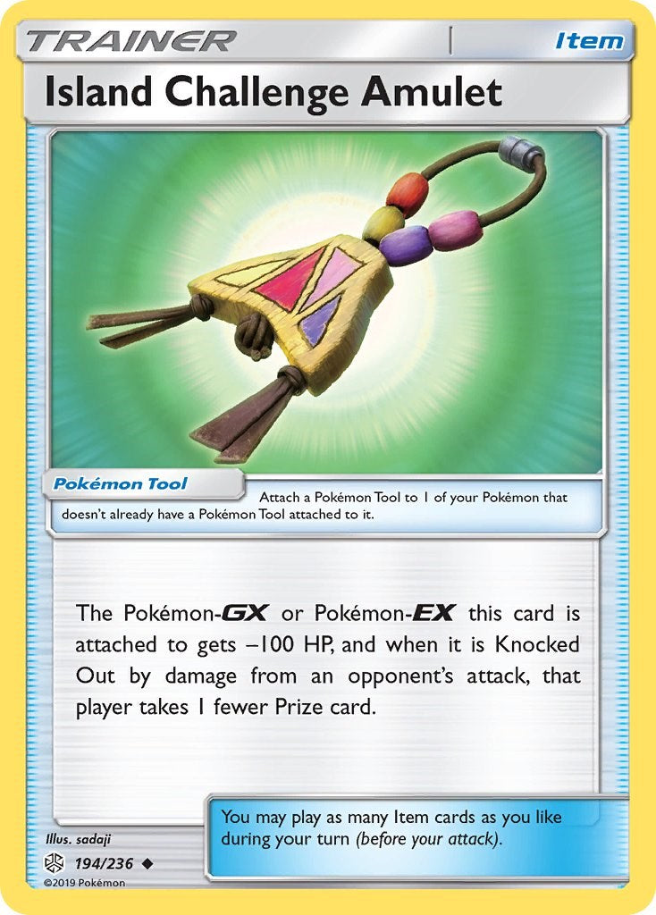 Island Challenge Amulet – SM - Cosmic Eclipse (Pokemon)