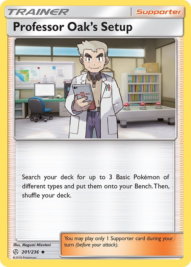 Professor Oak's Setup – SM - Cosmic Eclipse (Pokemon)