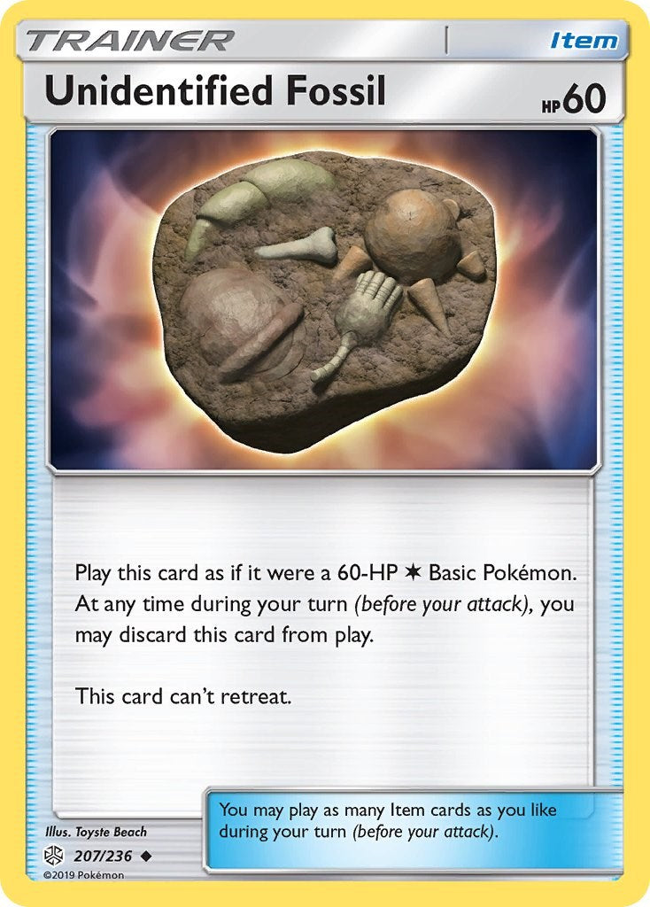 Unidentified Fossil – SM - Cosmic Eclipse (Pokemon)
