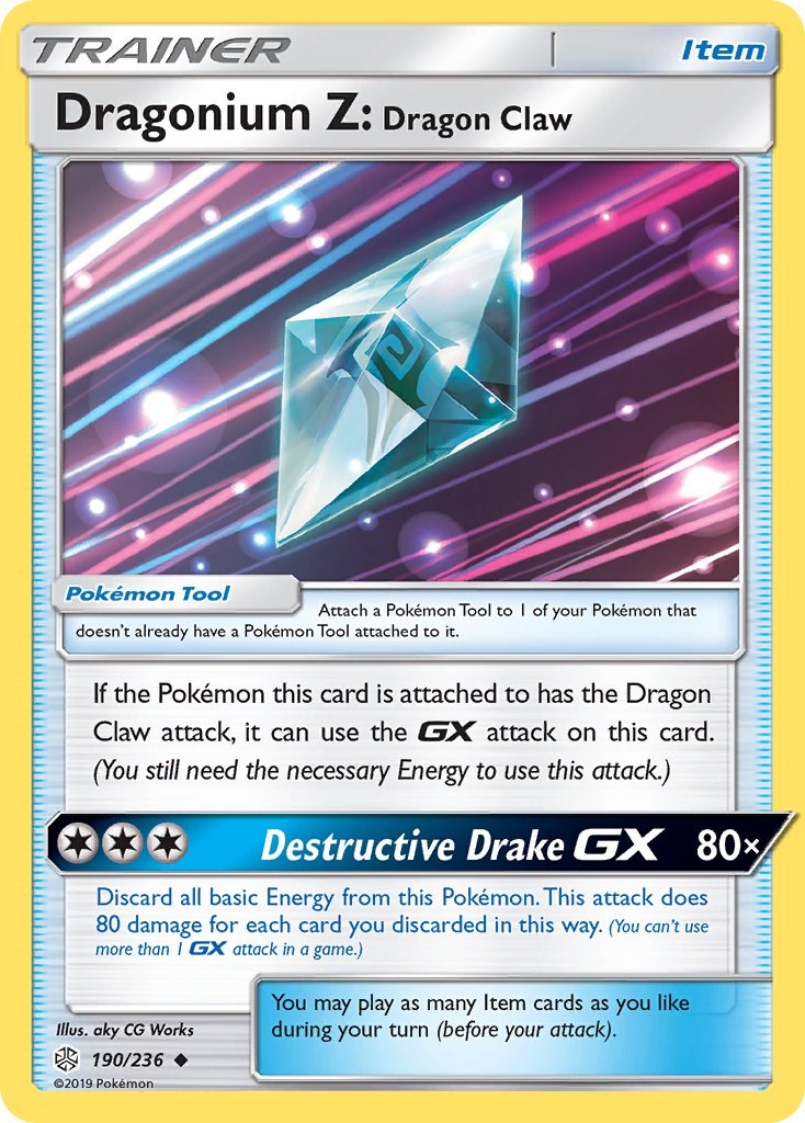 Dragonium Z: Dragon Claw – SM - Cosmic Eclipse (Pokemon)