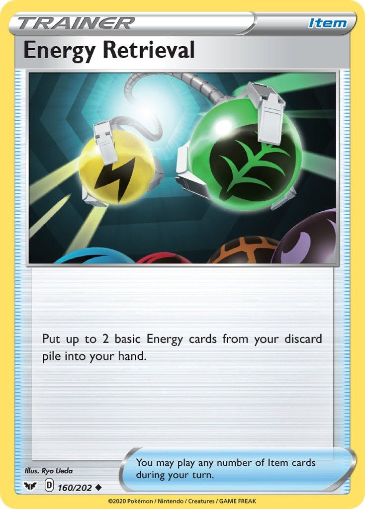 Energy Retrieval – SWSH01: Sword & Shield Base Set (Pokemon)