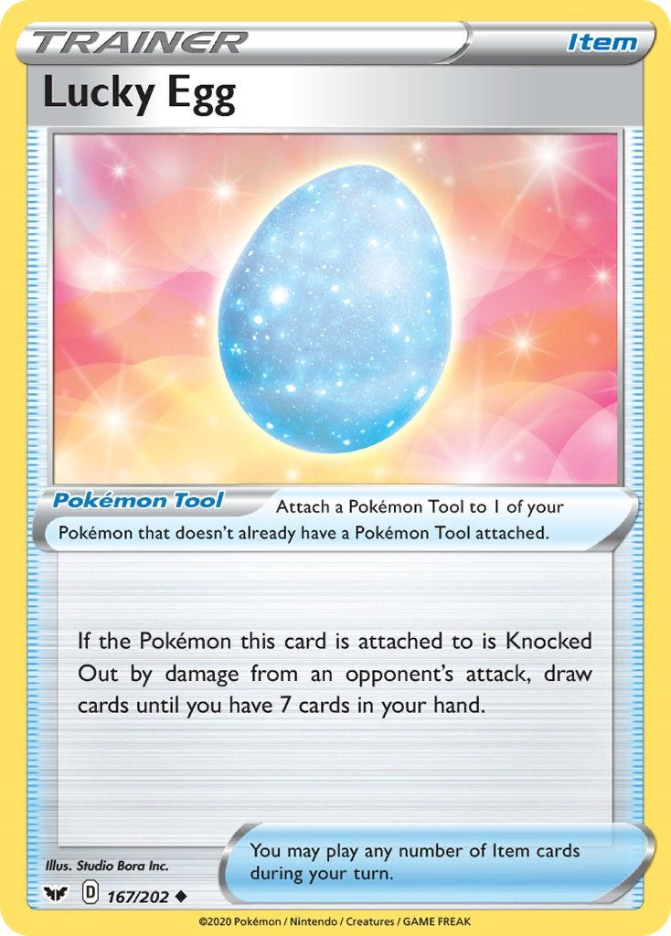 Lucky Egg – SWSH01: Sword & Shield Base Set (Pokemon)