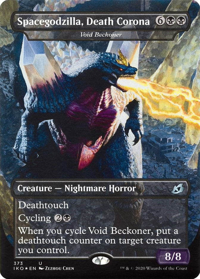 Spacegodzilla, Death Corona - Void Beckoner – Ikoria: Lair of Behemoths (Magic: The Gathering)