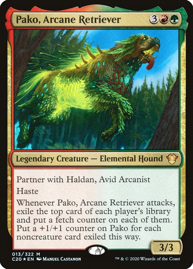 Pako, Arcane Retriever – Commander 2020 (Magic: The Gathering)