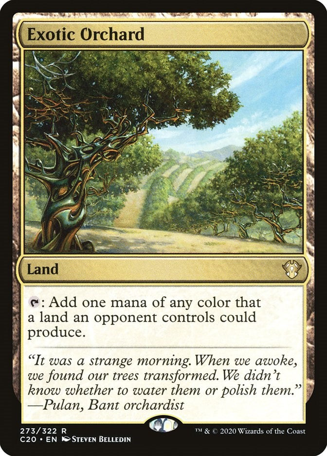 Exotic Orchard – Commander 2020 (Magic: The Gathering)