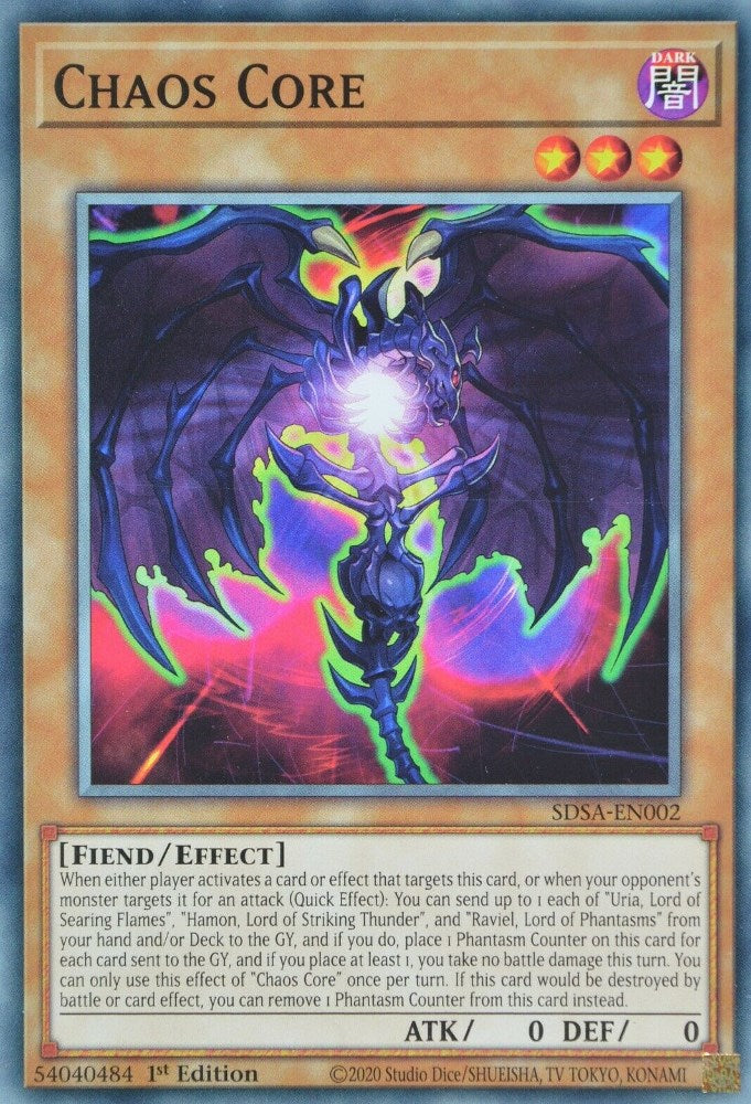 Chaos Core – Structure Deck: Sacred Beasts (YuGiOh)