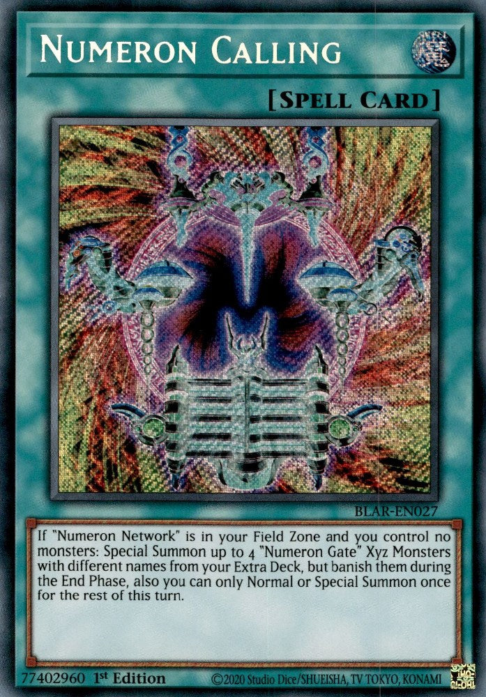 Numeron Calling – Battles of Legend: Armageddon (YuGiOh)