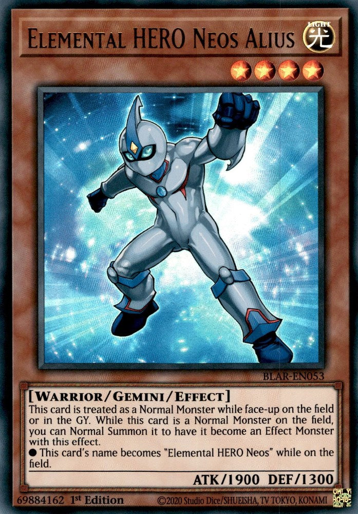 Elemental HERO Neos Alius – Battles of Legend: Armageddon (YuGiOh)