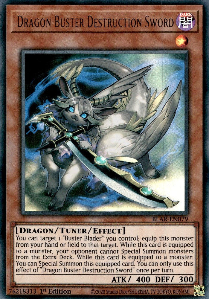 Dragon Buster Destruction Sword – Battles of Legend: Armageddon (YuGiOh)