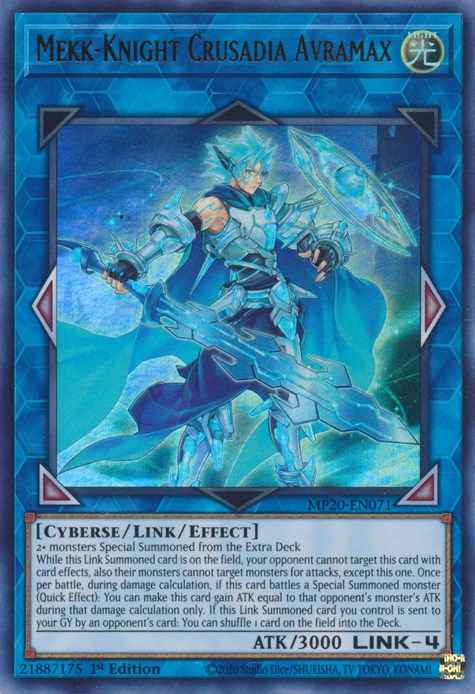 Mekk-Knight Crusadia Avramax – 2020 Tin of Lost Memories (YuGiOh)