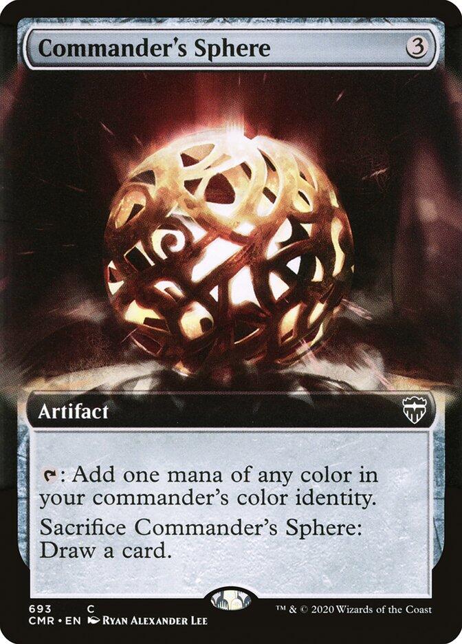 Commander's Sphere (Extended Art) – Commander Legends (Magic: The Gathering)
