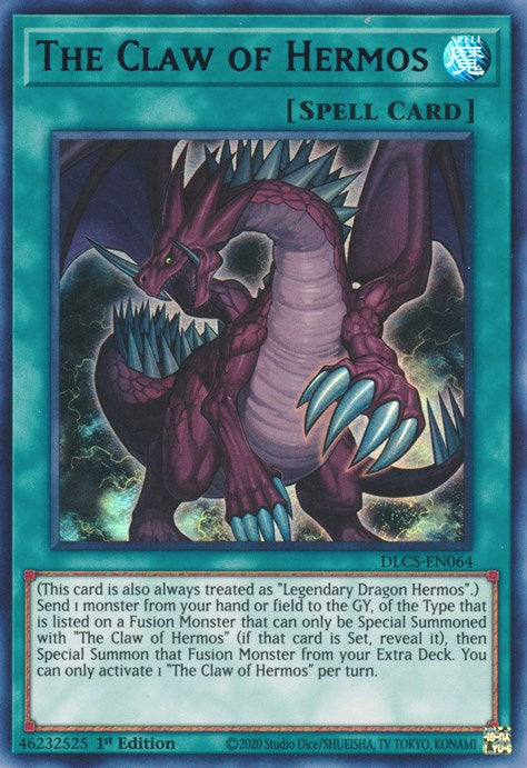 The Claw of Hermos (Purple) – Dragons of Legend: The Complete Series (YuGiOh)