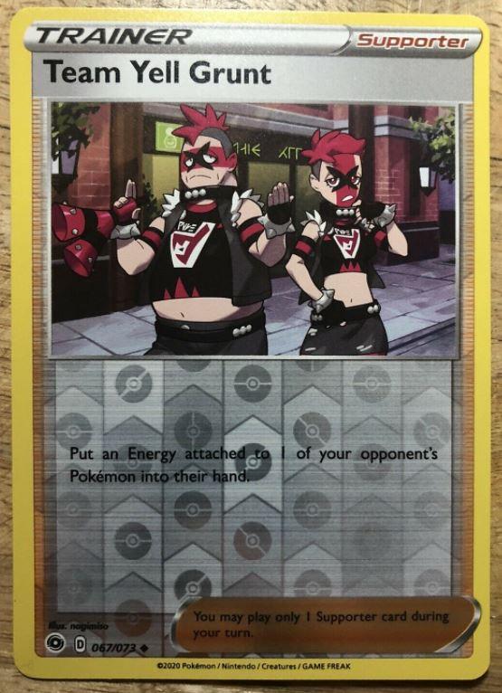 Team Yell Grunt – Champion's Path (Pokemon)