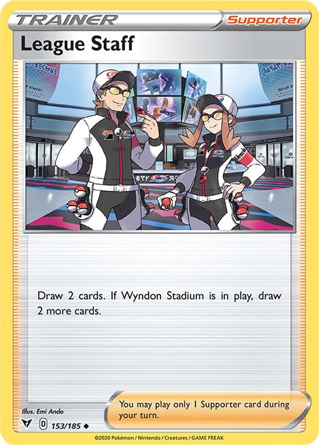 League Staff – SWSH04: Vivid Voltage (Pokemon)