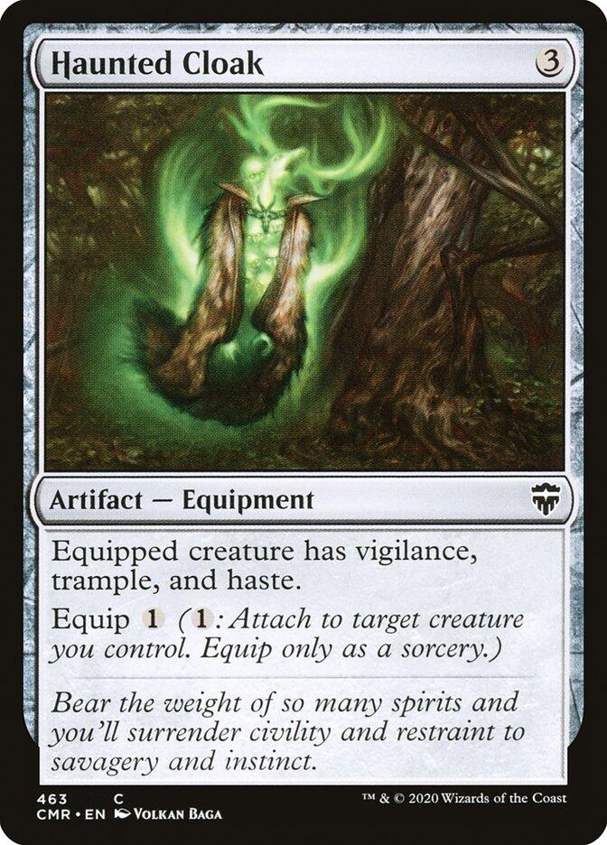 Haunted Cloak (463) – Commander Legends (Magic: The Gathering)