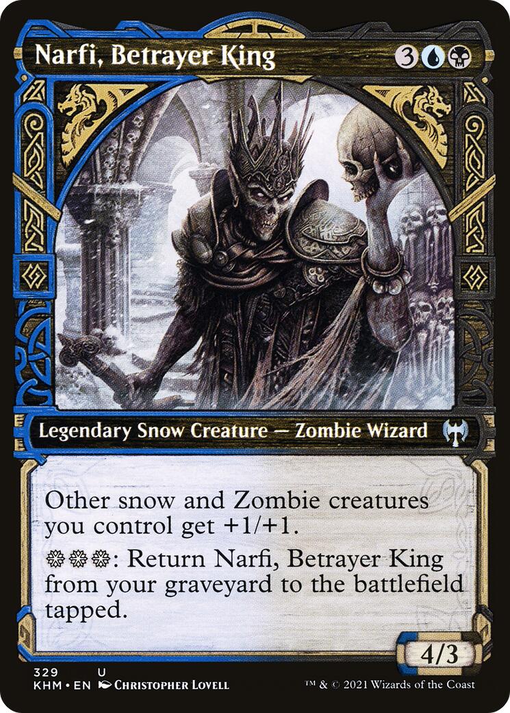 Narfi, Betrayer King (Showcase) – Kaldheim (Magic: The Gathering)