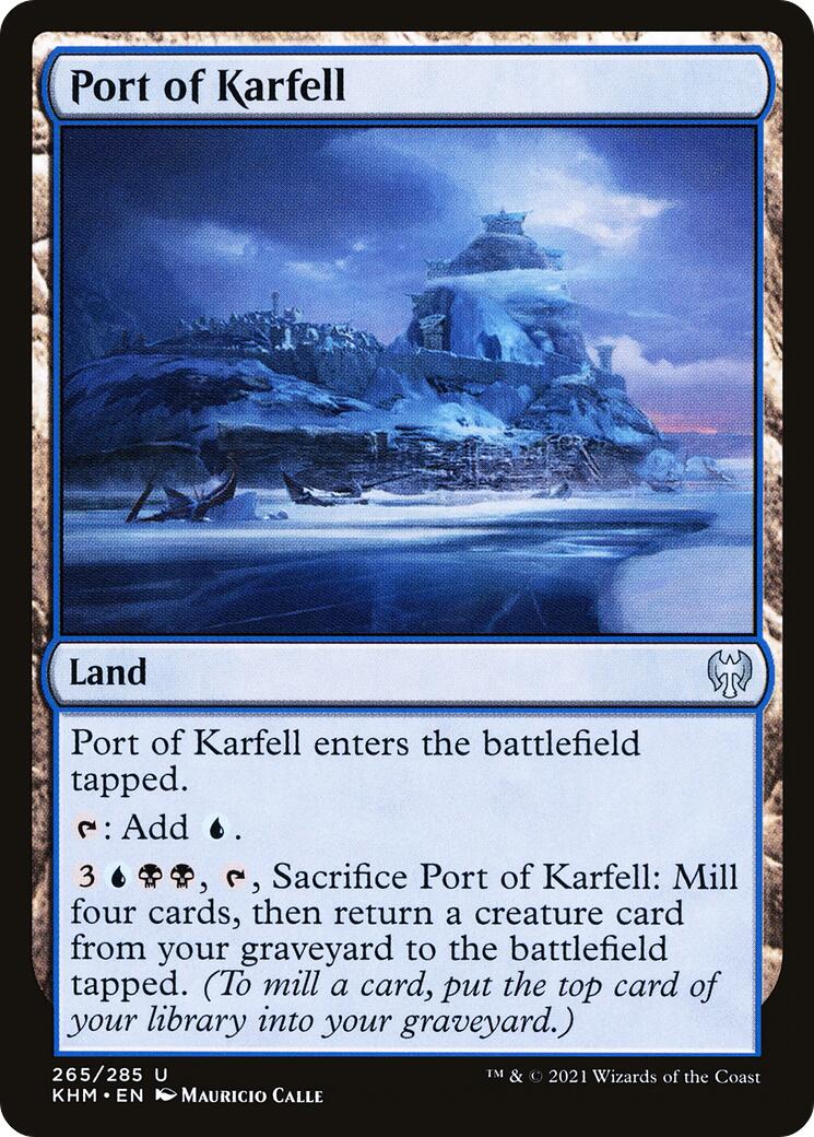 Port of Karfell – Kaldheim (Magic: The Gathering)