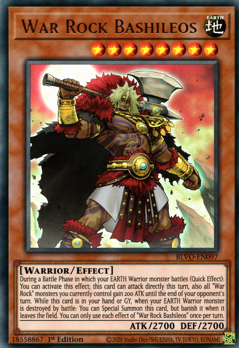 War Rock Bashileos – Blazing Vortex (YuGiOh)