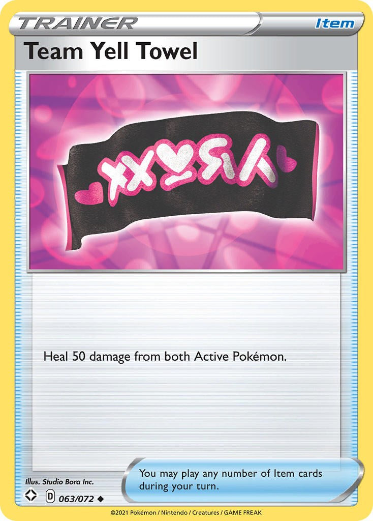 Team Yell Towel – Shining Fates (Pokemon)