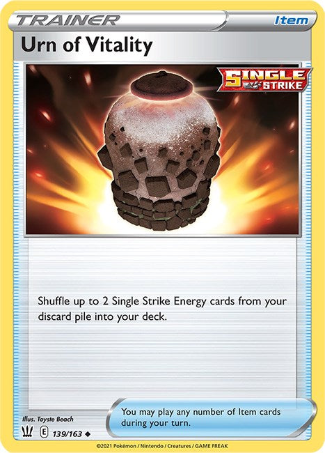 Urn of Vitality – SWSH05: Battle Styles (Pokemon)
