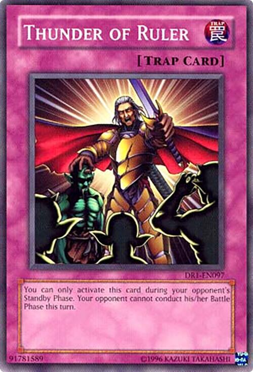 Thunder of Ruler – Dark Revelation Volume 1 (YuGiOh)