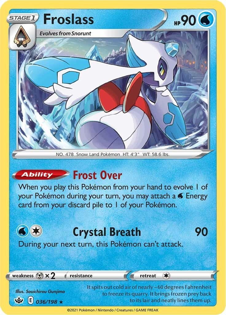 Froslass – SWSH06: Chilling Reign (Pokemon)