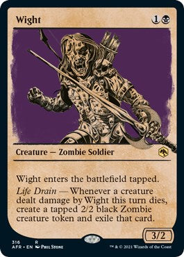 Wight (Showcase) – Adventures in the Forgotten Realms (Magic: The Gathering)