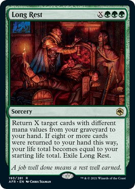 Long Rest – Adventures in the Forgotten Realms (Magic: The Gathering)