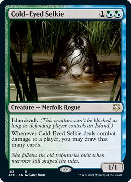 Cold-Eyed Selkie – Commander: Adventures in the Forgotten Realms (Magic: The Gathering)