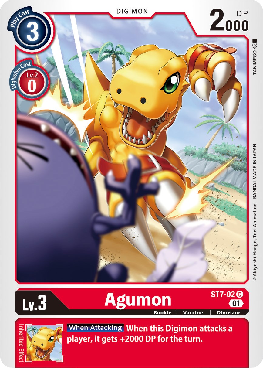 Agumon – Starter Deck 07: Gallantmon (Digimon Card Game)