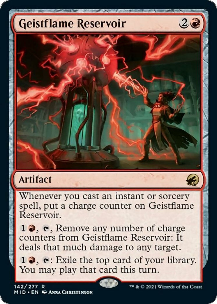 Geistflame Reservoir – Innistrad: Midnight Hunt (Magic: The Gathering)