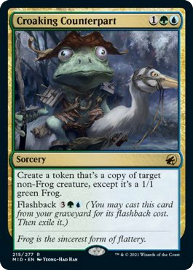 Croaking Counterpart – Innistrad: Midnight Hunt (Magic: The Gathering)