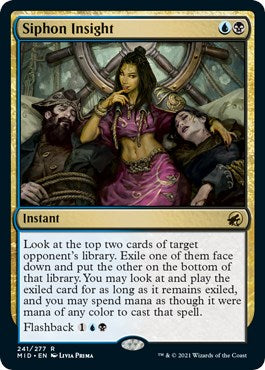 Siphon Insight – Innistrad: Midnight Hunt (Magic: The Gathering)