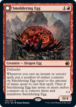 Smoldering Egg – Innistrad: Midnight Hunt (Magic: The Gathering)