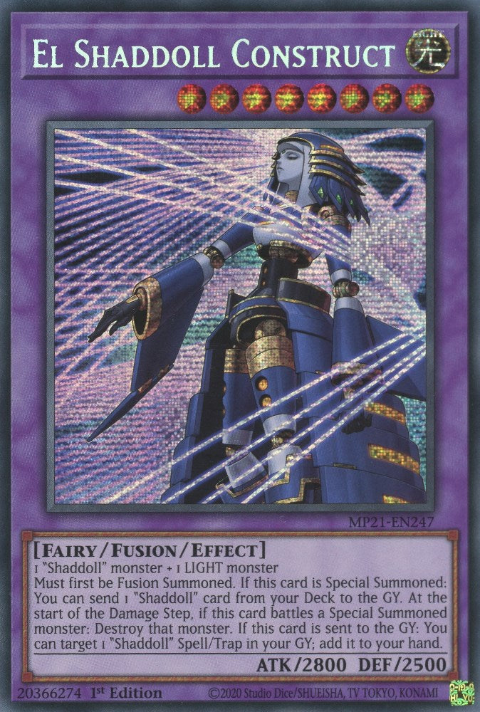 El Shaddoll Construct – 2021 Tin of Ancient Battles (YuGiOh)