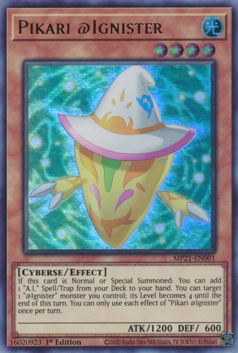 Pikari @Ignister – 2021 Tin of Ancient Battles (YuGiOh)