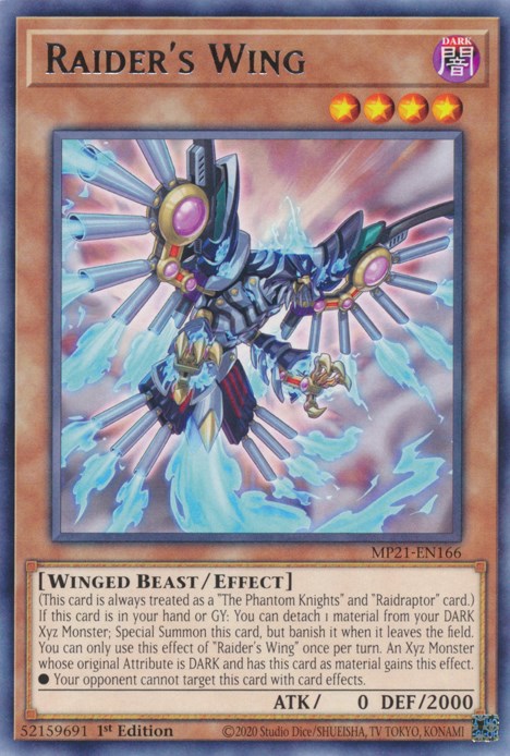 Raider's Wing – 2021 Tin of Ancient Battles (YuGiOh)